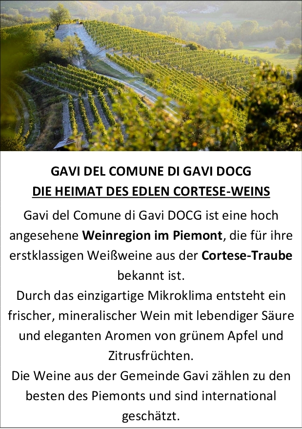 DOCG Gavi del Comune di Gavi 