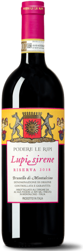 LE RIPI Lupi e Sirene  Brunello di Montalcino Riserva 2018